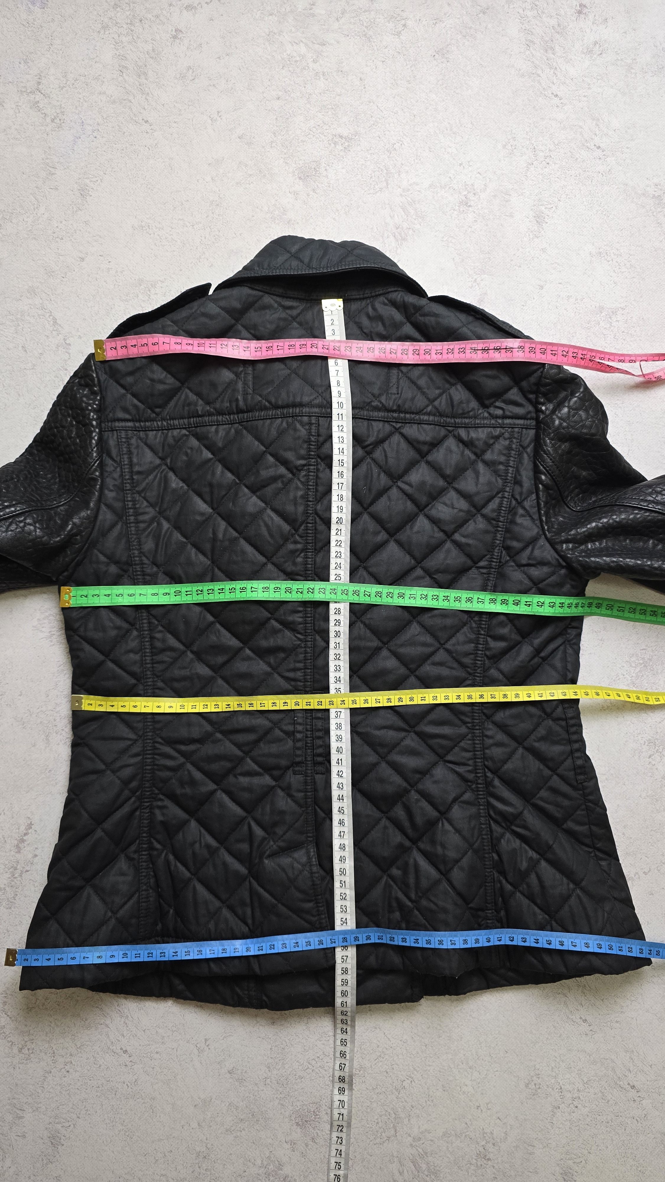 Burberry BURBERRY BRIT Quilted Lamb Leather Sleeve Jacket Size M / US 6-8 / IT 42-44 - 3 Thumbnail