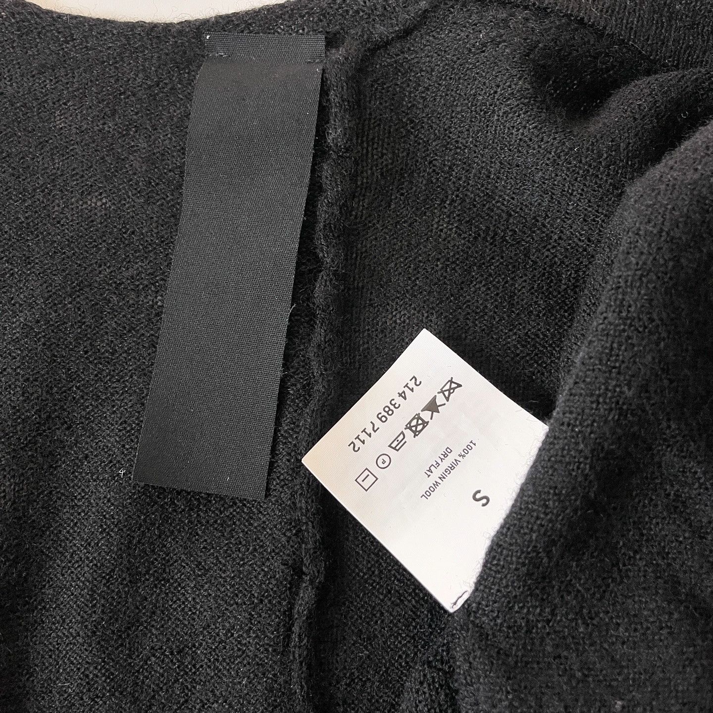 Rundholz RUNDHOLZ Black Wool Cardigan size S Size S / US 4 / IT 40 - 6 Thumbnail