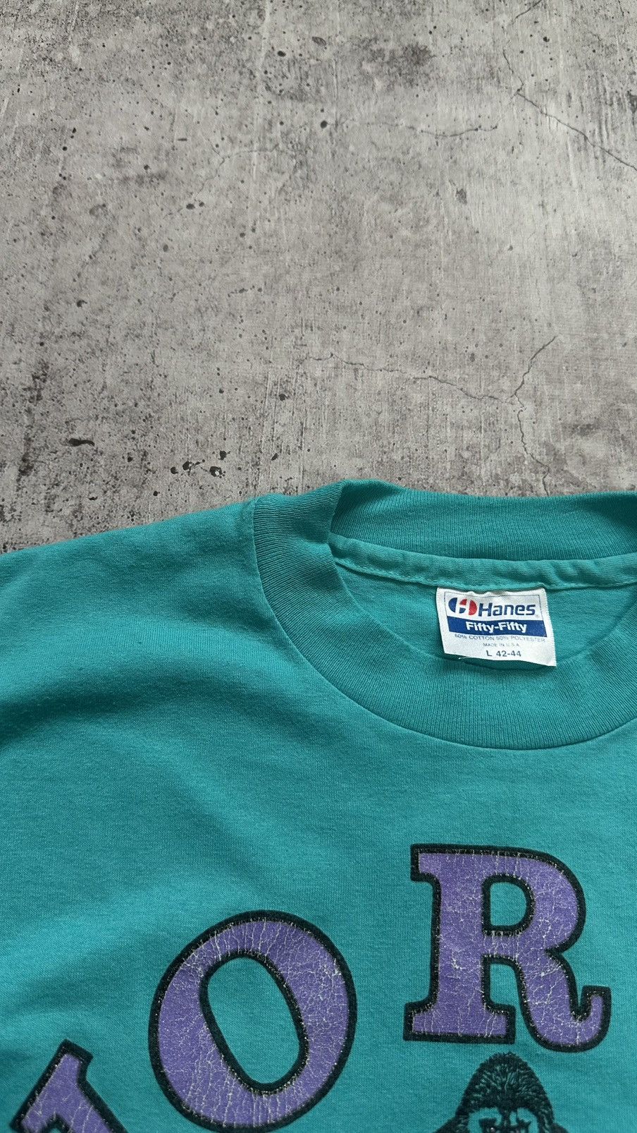 Vintage Vintage 90’s World Gym Venice California Single Stitch Tee Size US L / EU 52-54 / 3 - 9 Thumbnail
