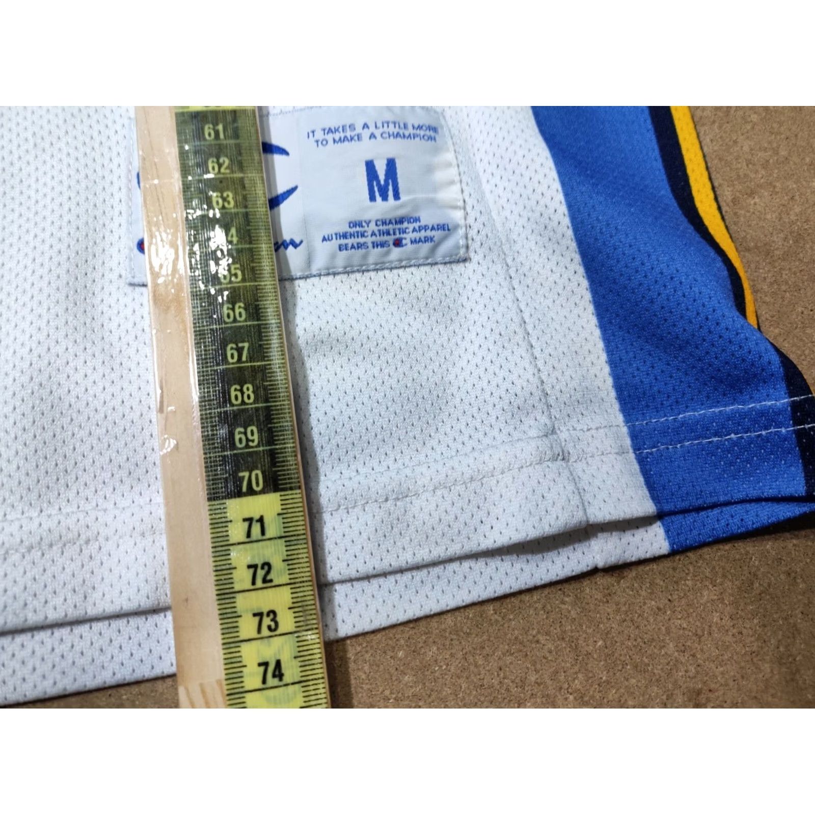 Champion Champion Denver Nuggets Tank Top Iverson #3 Mens M Sleeveless Jersey Vintage Size US M / EU 48-50 / 2 - 4 Thumbnail