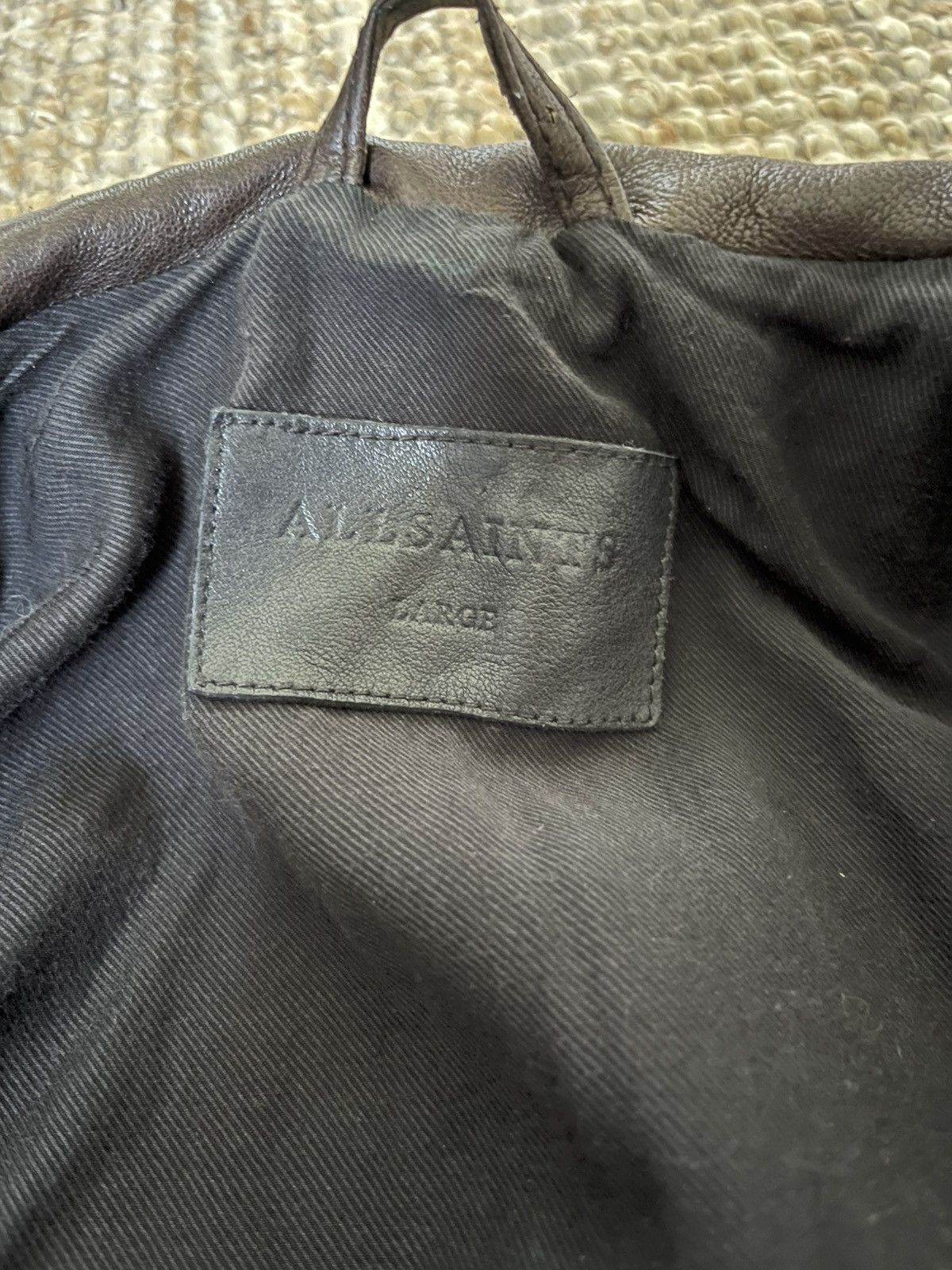 Allsaints Allsaints Brown Conroy Biker Jacket Size US S / EU 44-46 / 1 - 5 Thumbnail
