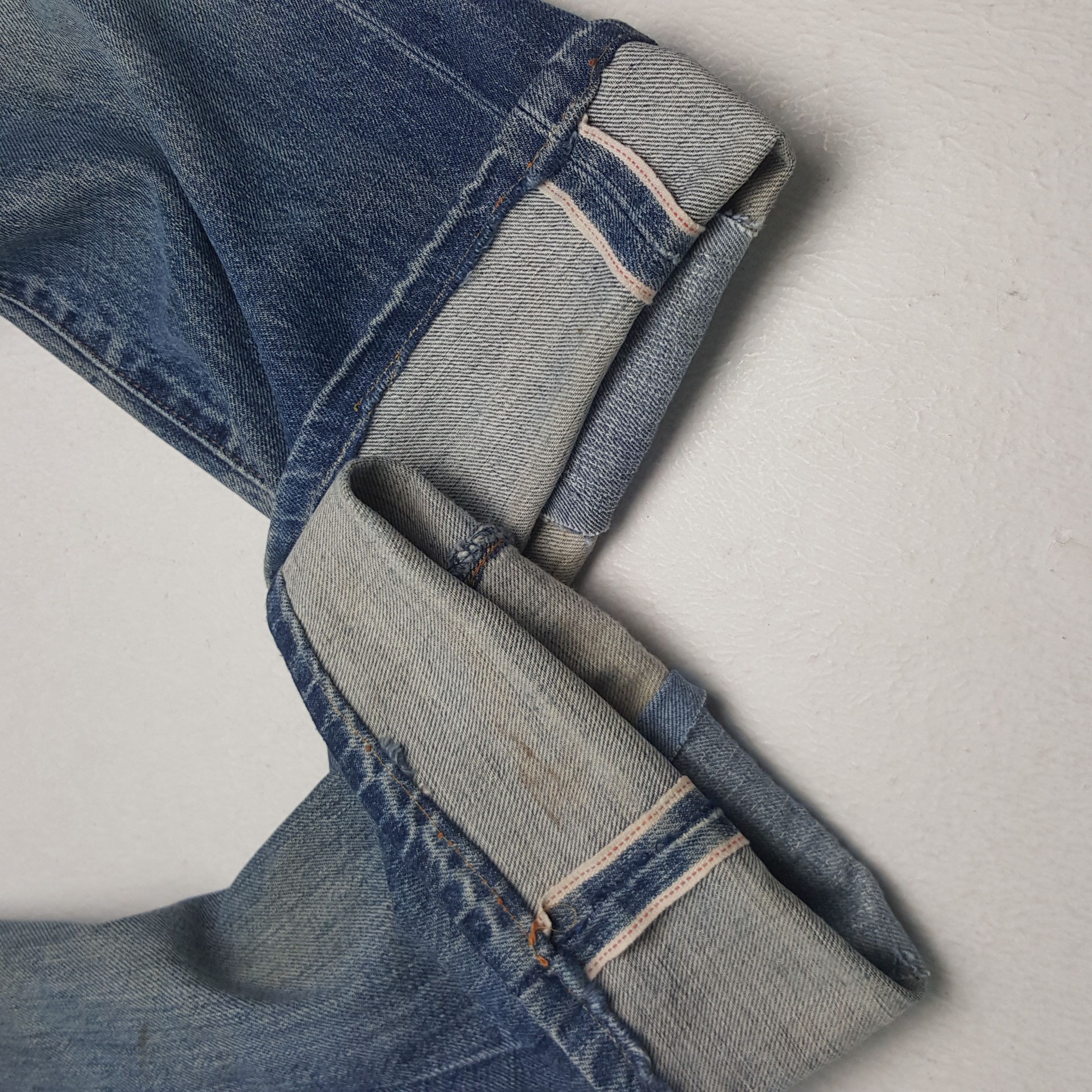Levi's × Vintage Vintage Levi's Selvedge American Distressed Denim Jeans Size US 29 - 14 Thumbnail