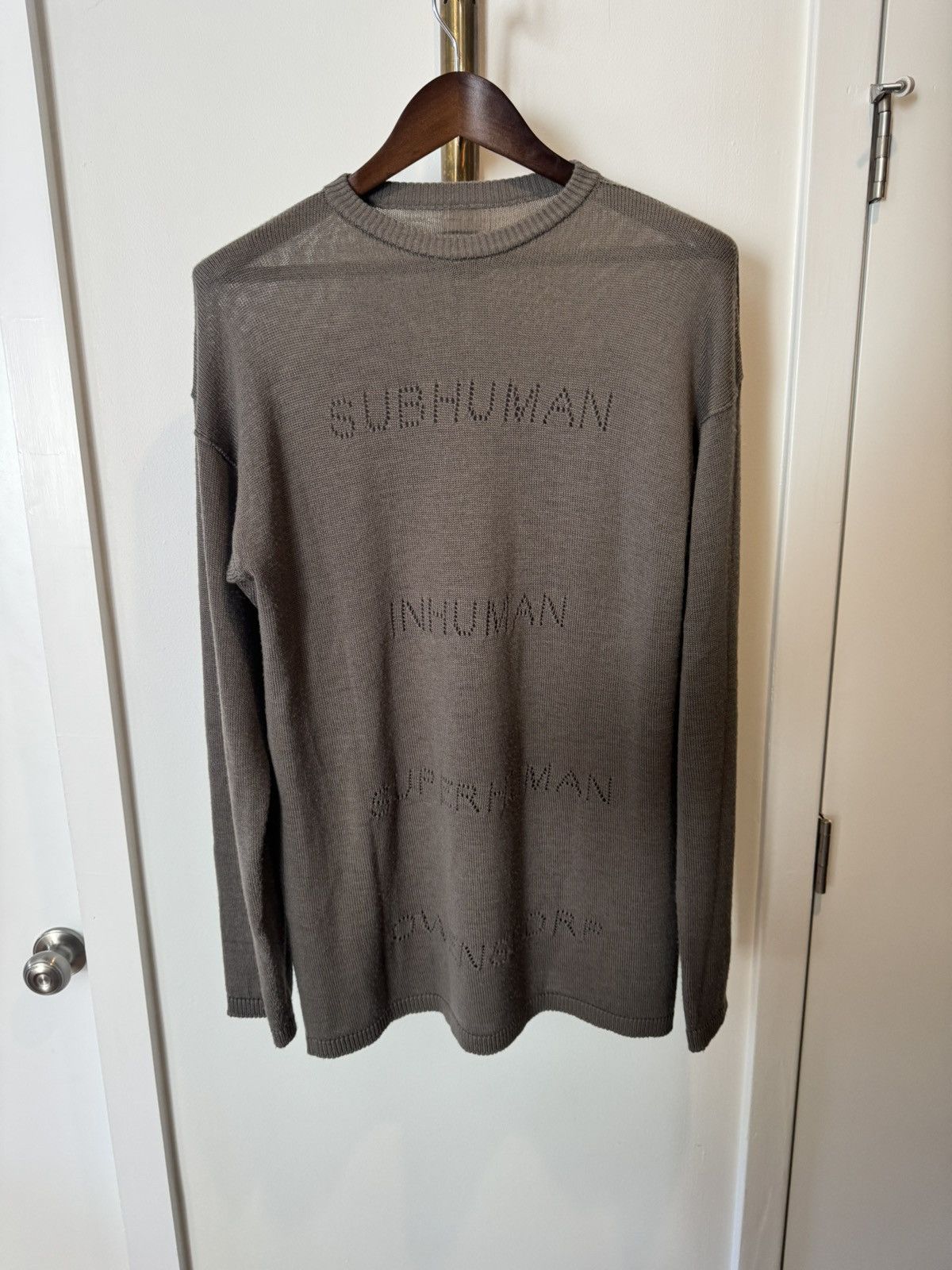 Rick Owen’s Tommy Sweater