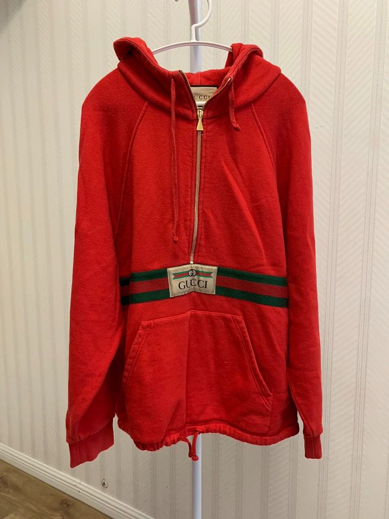 Gucci Gucci Drawstring hat pullover sweatshirt 2503-Nextarrow Size US XS / EU 42 / 0 - 1 Thumbnail