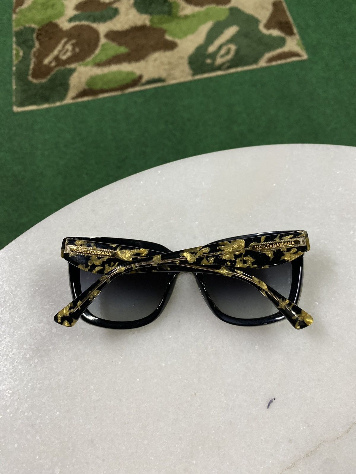 Dolce & Gabbana Dolce & Gabbana Sunglasses Womens Monogram Shades Size ONE SIZE - 7 Thumbnail