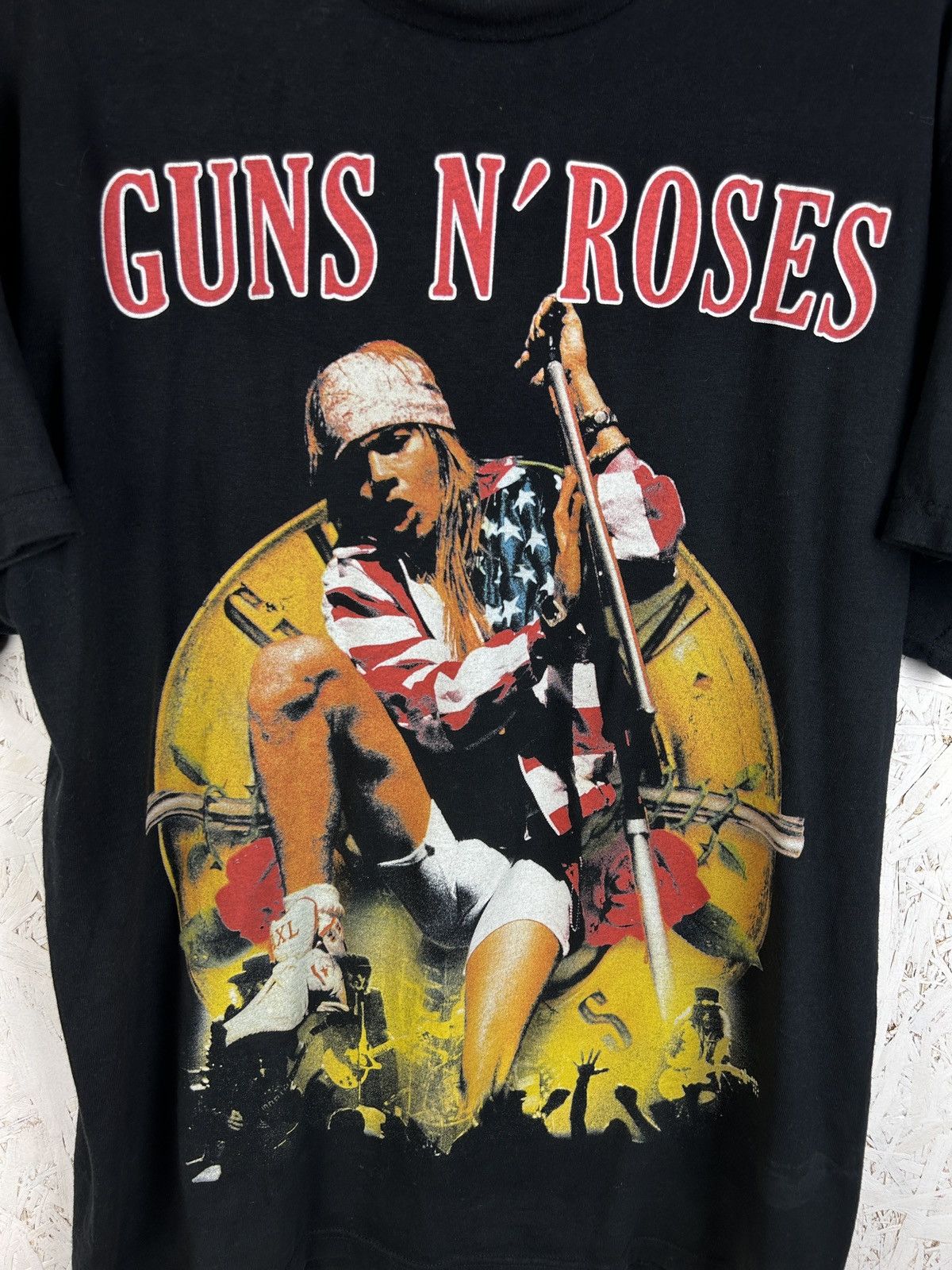 Band Tees 00s Vintage Guns N Roses 2006 European Tour AOP T-Shirt Size US L / EU 52-54 / 3 - 2 Thumbnail