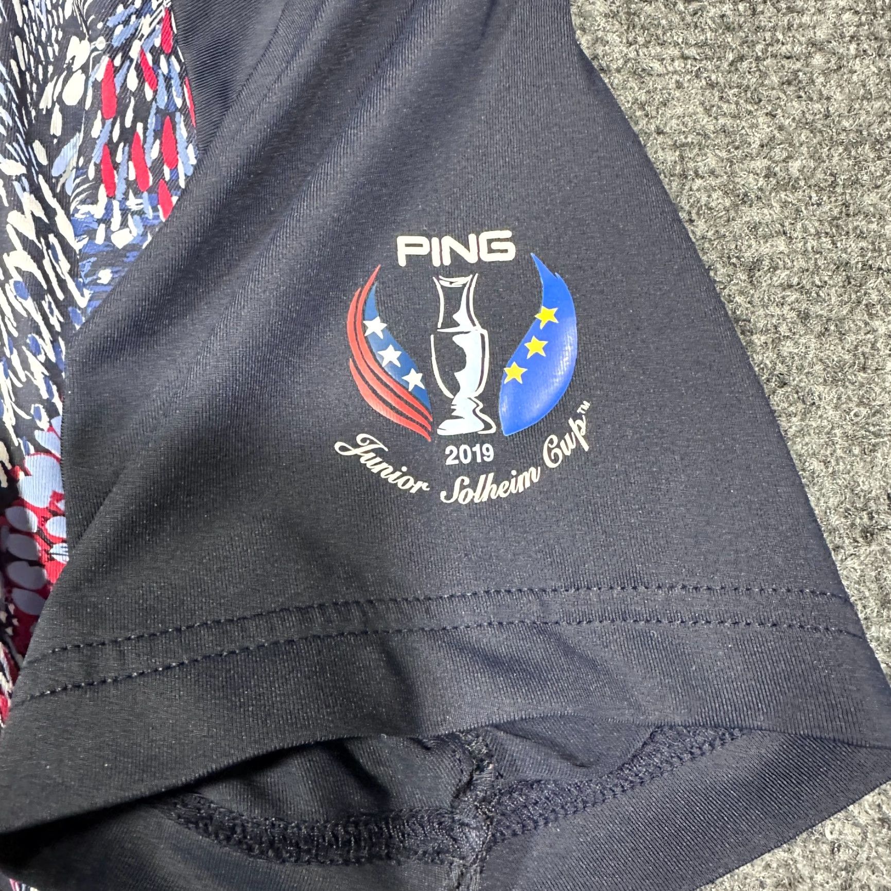 Vintage Ping Top Polo Shirt Women 12 Zip Neck Golf Logo Solheim Cup 2019 Size XL / US 12-14 / IT 48-50 - 5 Thumbnail