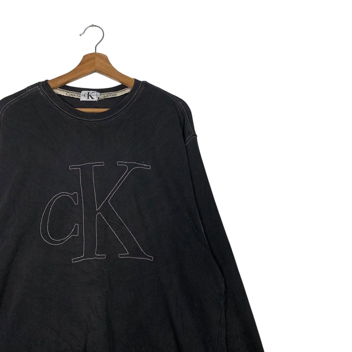 Calvin Klein Calvin Klein Big Logo Crewneck Sweatshirt Size US L / EU 52-54 / 3 - 5 Thumbnail