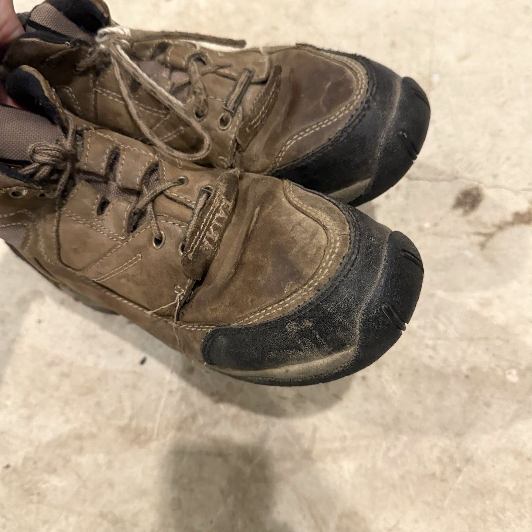 Ariat VINTAGE ARIAT Work Terrain Performance Steel Toe Boots Womens Boots Sz 10 D Brown Leather 70524 Distressed Size US 8 / IT 38 - 3 Thumbnail