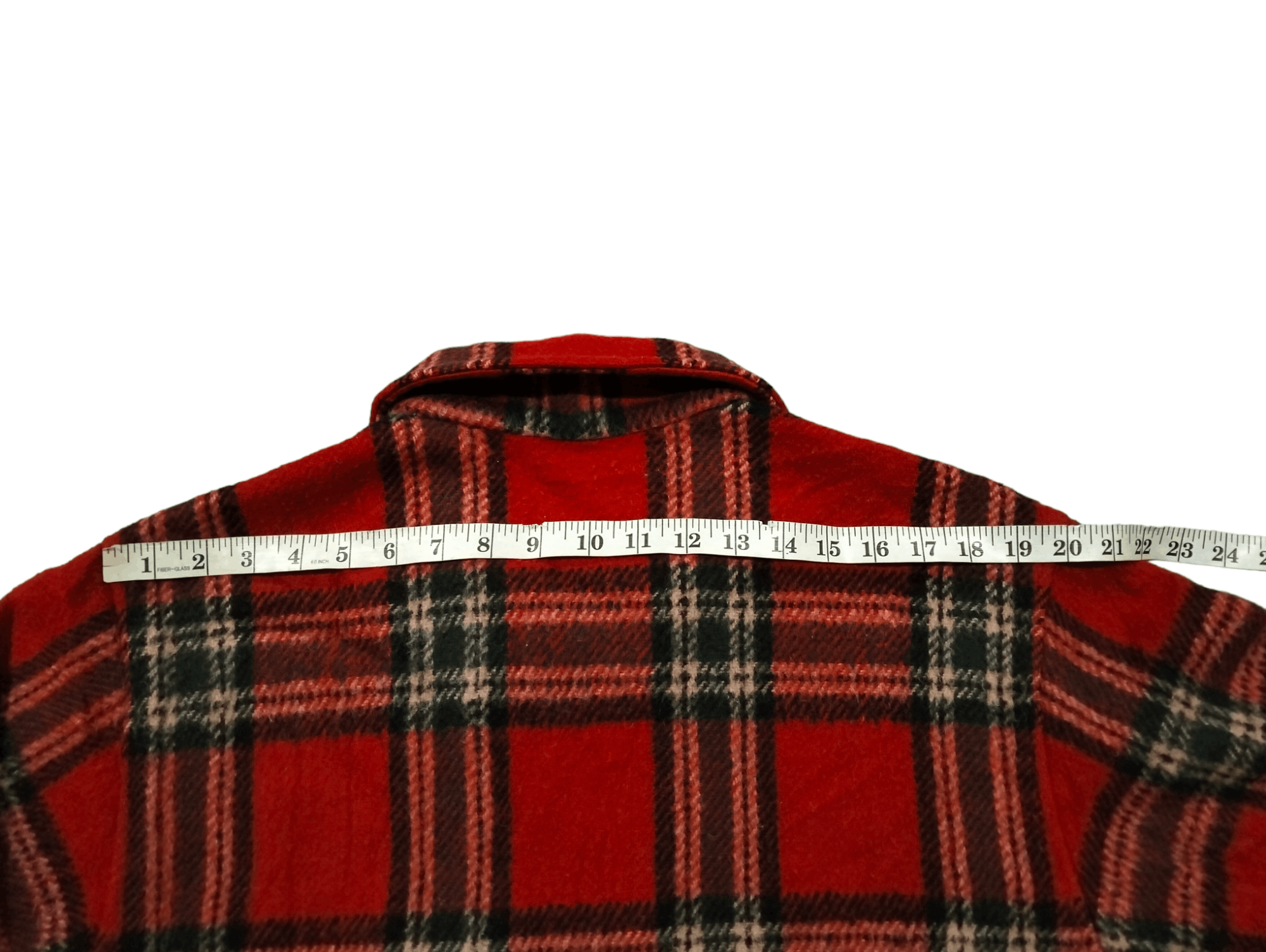 Oshkosh Oshkosh B Gosh Wool Red Tartan Zipper Jacket Size US L / EU 52-54 / 3 - 20 Thumbnail