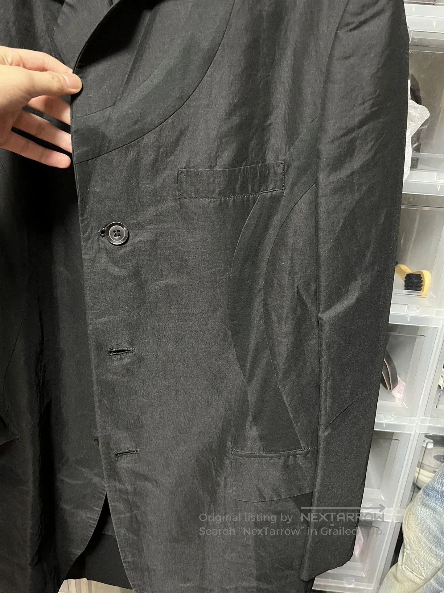 Yohji Yamamoto Yohji Yamamoto Pour Homme 07SS Size 3. Size US L / EU 52-54 / 3 - 2 Thumbnail