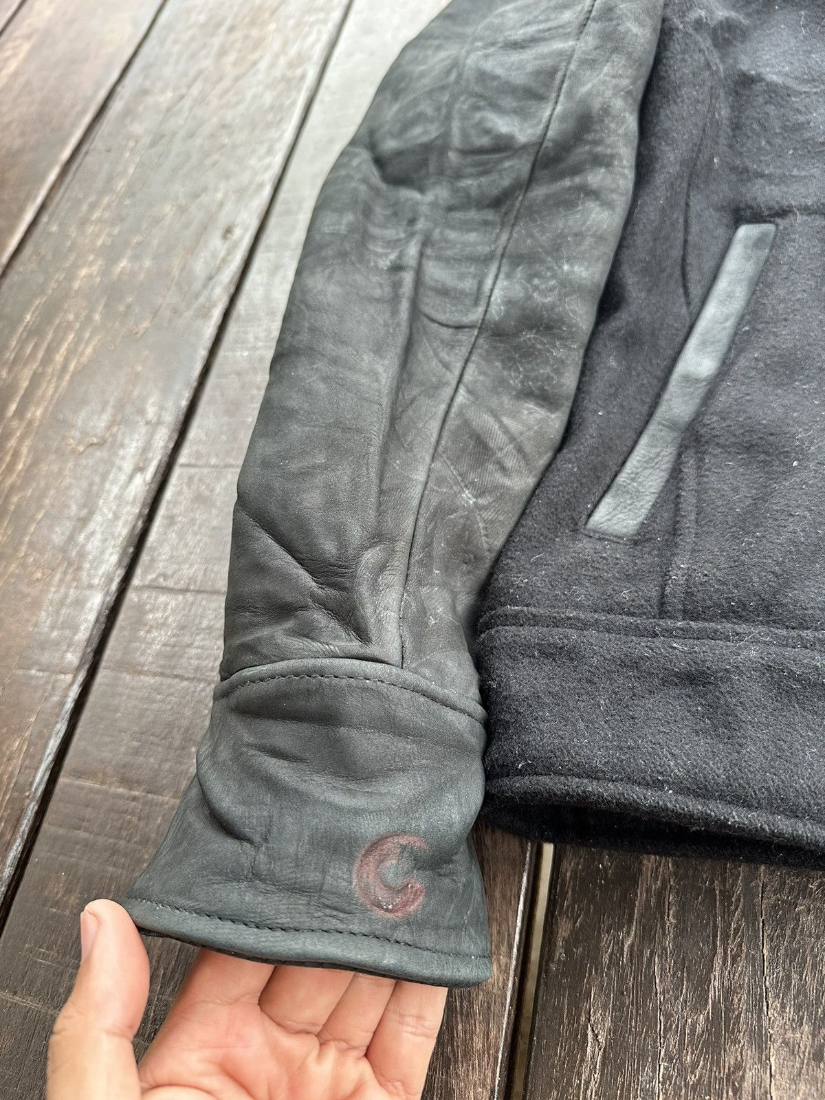 JACKROSE The rolling stones Jack rose vintage leather varsity jacket Size US S / EU 44-46 / 1 - 4 Thumbnail