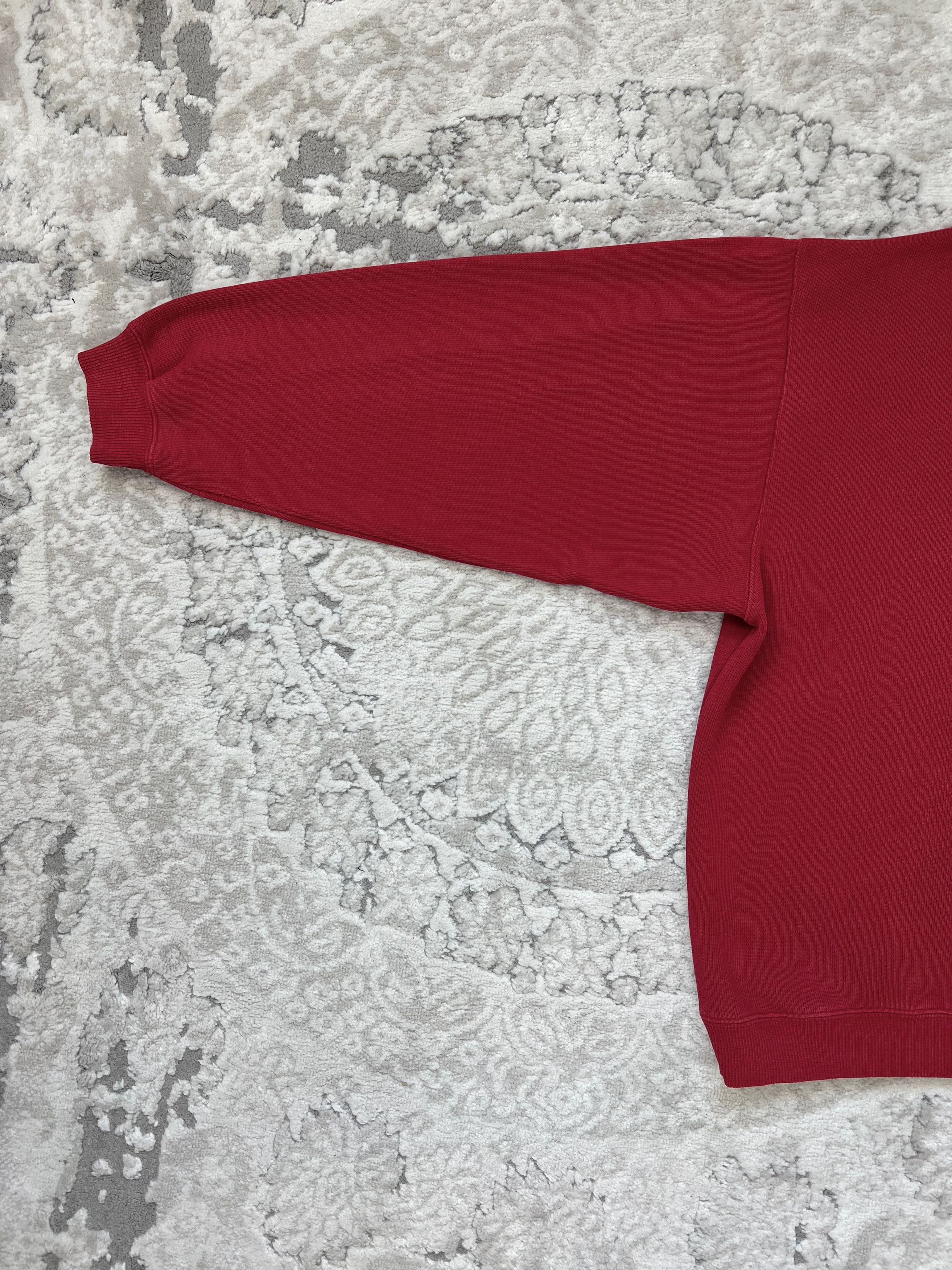 Gant × Vintage Vintage GANT V-Neck Cotton Sweater Red – 2000s – Size L Size US L / EU 52-54 / 3 - 6 Thumbnail