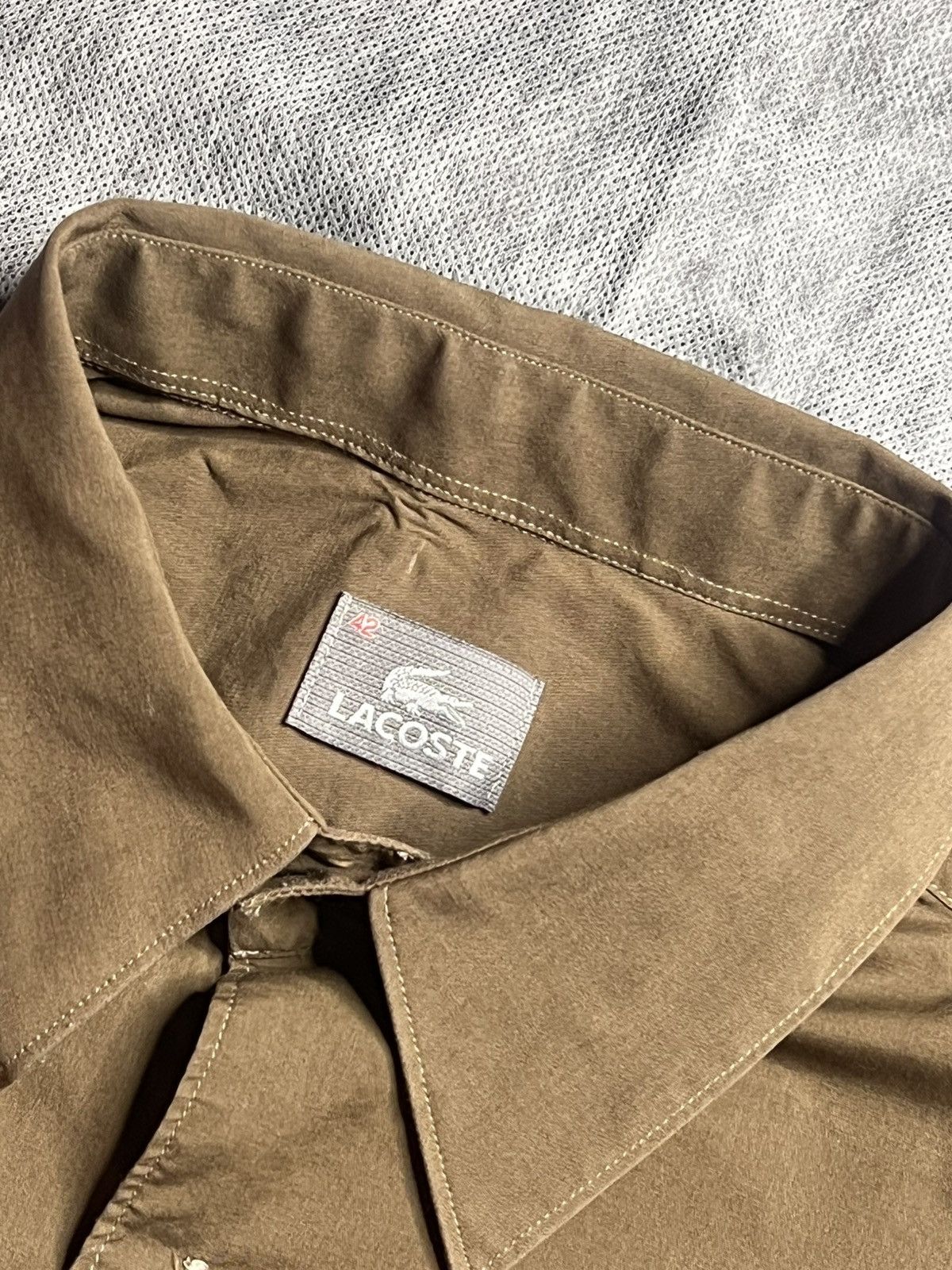 Lacoste Vintage Lacoste Shirt Y2K Size L Size US L / EU 52-54 / 3 - 7 Thumbnail