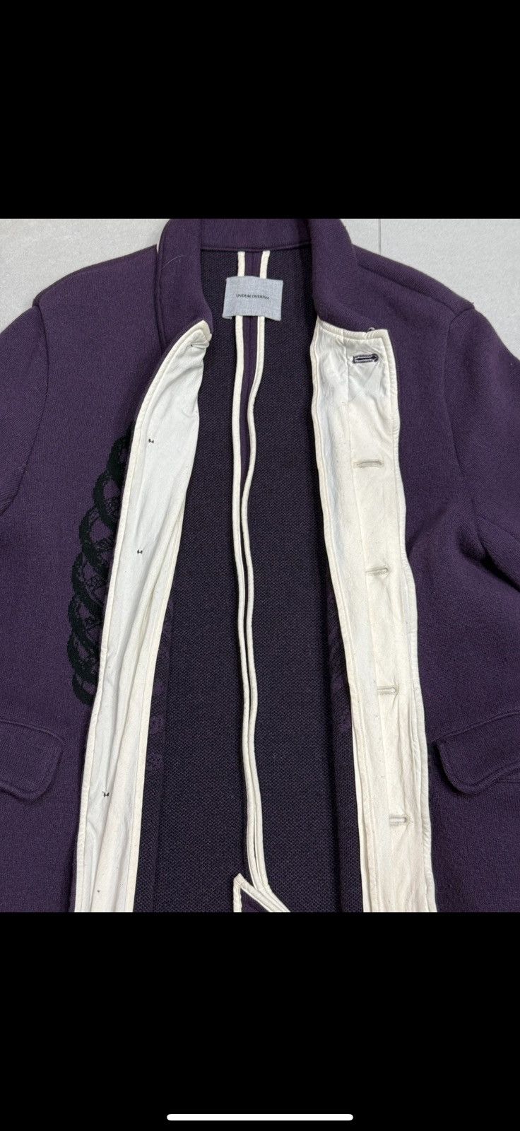Undercover 2013 Undercover rib cage bone heavy coat Size US L / EU 52-54 / 3 - 4 Thumbnail