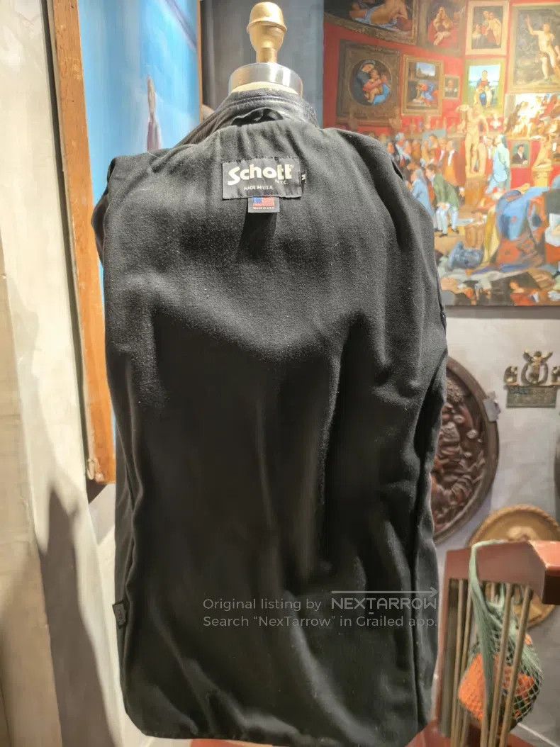 Schott Schott Genuine leather coat Size US M / EU 48-50 / 2 - 4 Thumbnail