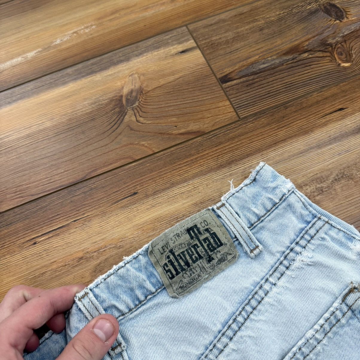 Levi's Vintage Levi’s Blue Silvertab Loose Denim Jeans Skate Size US 32 / EU 48 - 5 Thumbnail