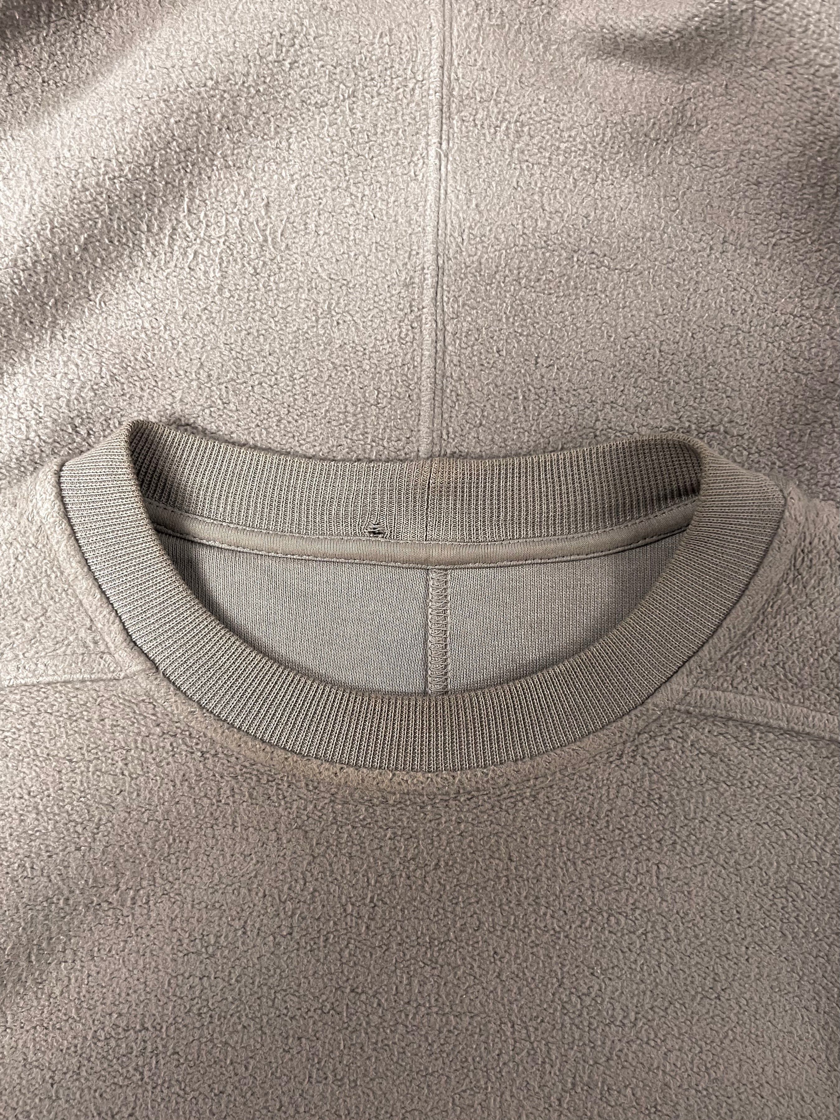 Rick Owens Rick Owens ‘Dust’ Reverse Cotton Sweatshirt Size US S / EU 44-46 / 1 - 2 Thumbnail