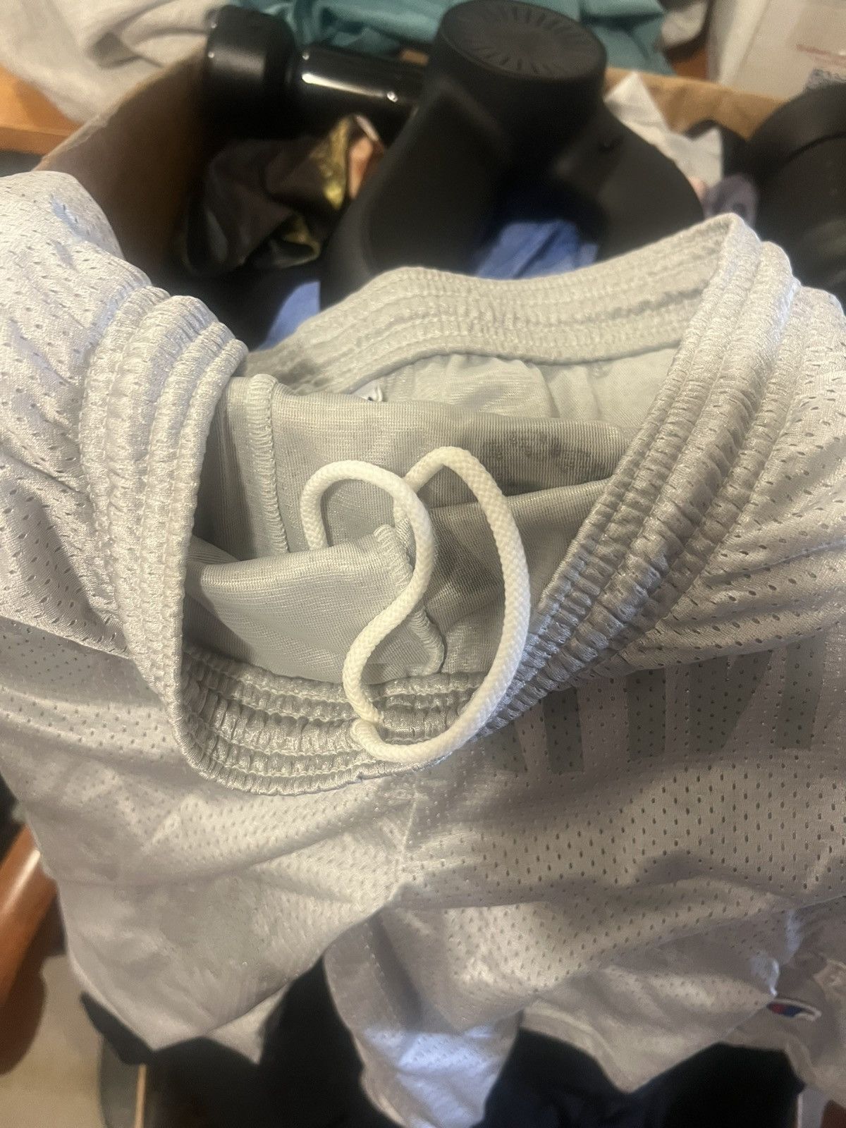 Champion 4th Rope Champion Westside Gunn silver shorts medium Size US 30 / EU 46 - 12 Thumbnail