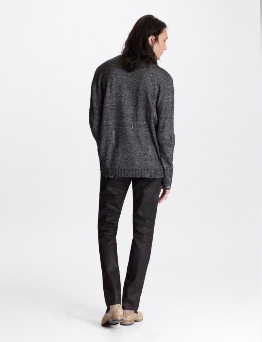 John Varvatos Distressed crewneck. Medium Size US M / EU 48-50 / 2 - 2 Thumbnail