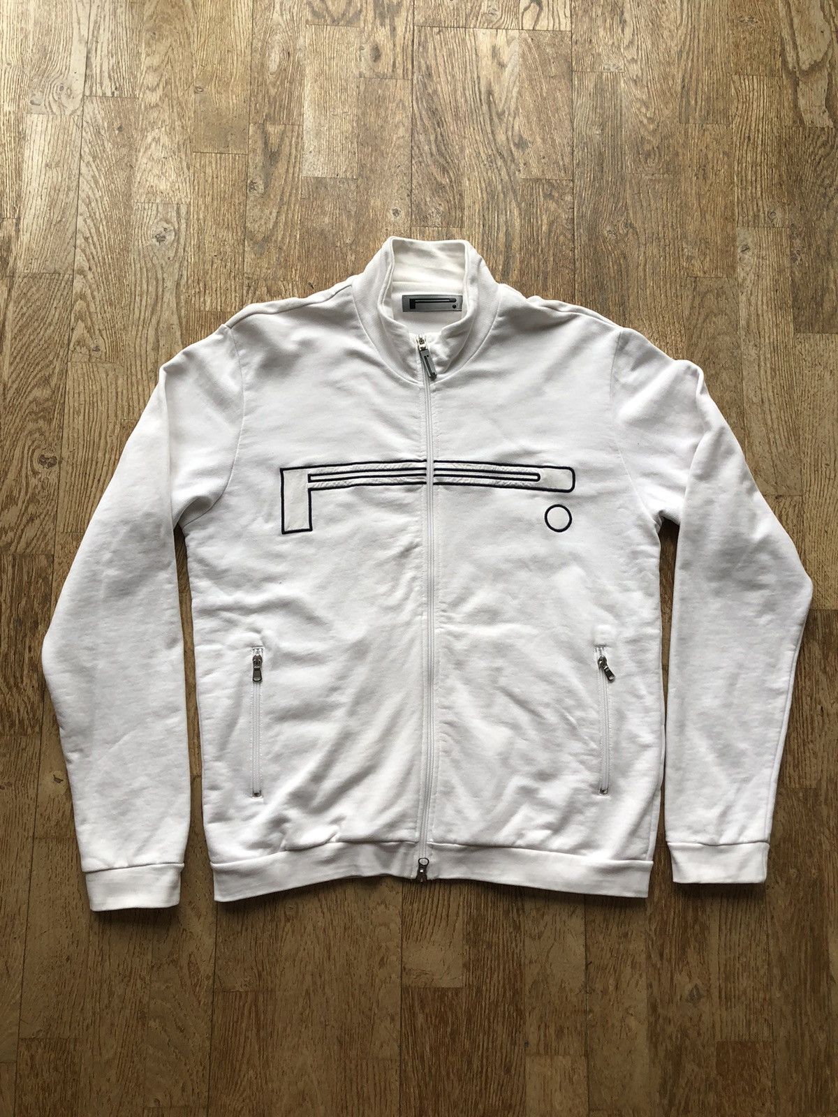 Pirelli × Vintage RARE PIRELLI VINTAGE QUALITY ZIP SWEATSHIRT Size US L / EU 52-54 / 3 - 1 Thumbnail