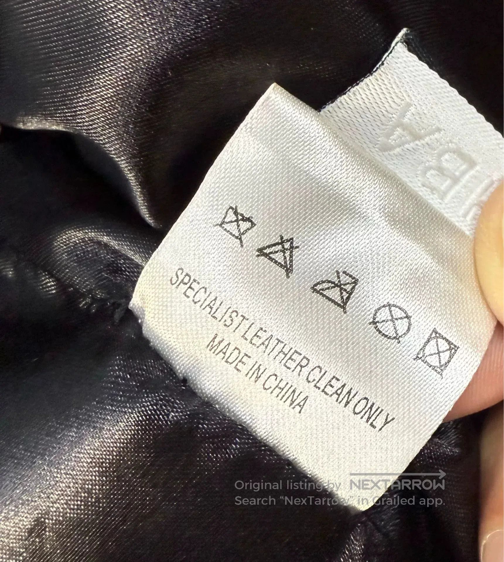 Hood By Air Hood By Air Leather Jacket for Men. Size US M / EU 48-50 / 2 - 7 Thumbnail