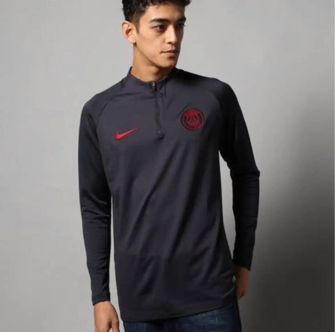 Nike Nike Paris Saint Germain PSG Strike Drill Training Jersey Size US M / EU 48-50 / 2 - 10 Thumbnail