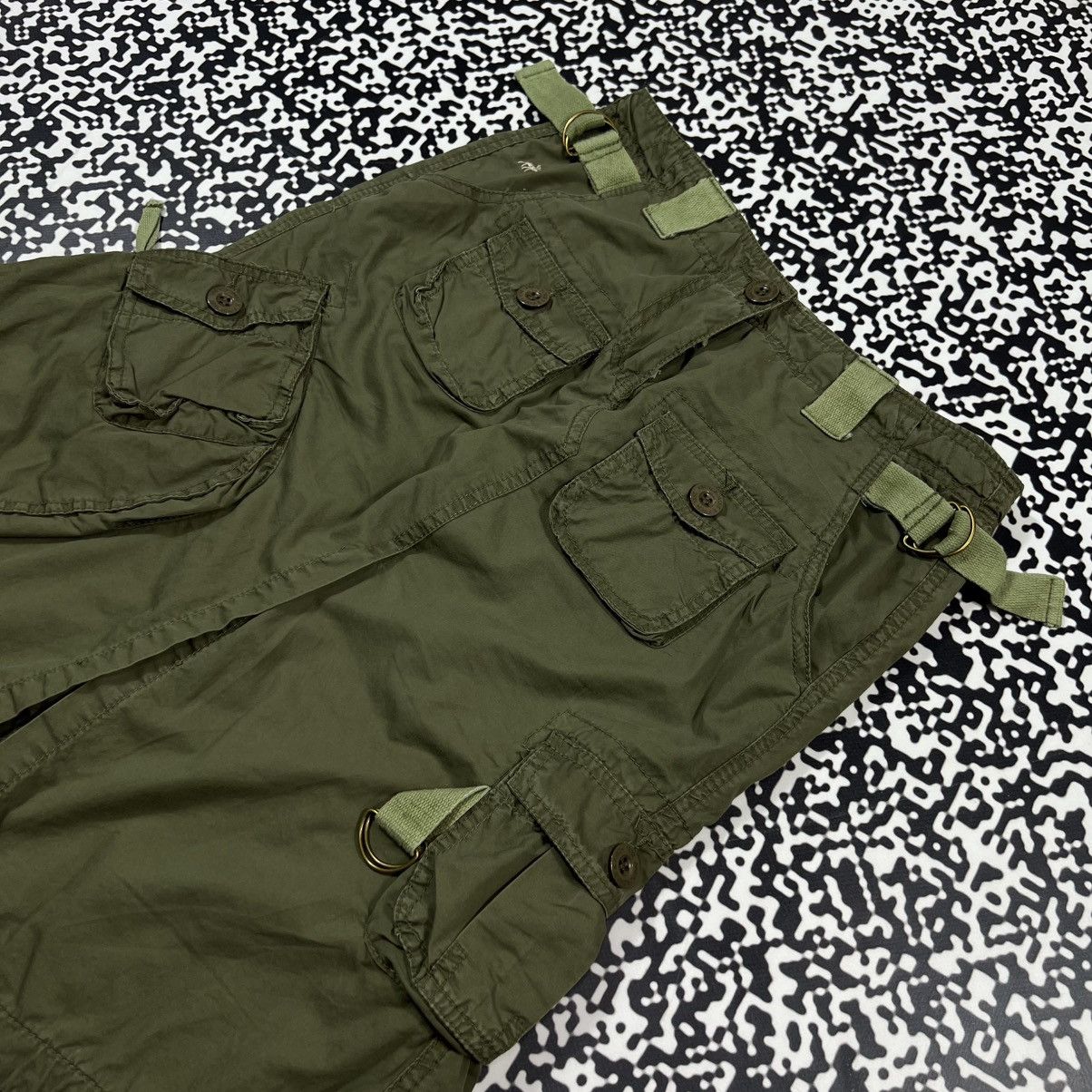 Abercrombie & Fitch Vintage Y2K Abercrombie Fitch Cargo Utility Style Skirt Size 26" / US 2 / IT 38 - 6 Thumbnail