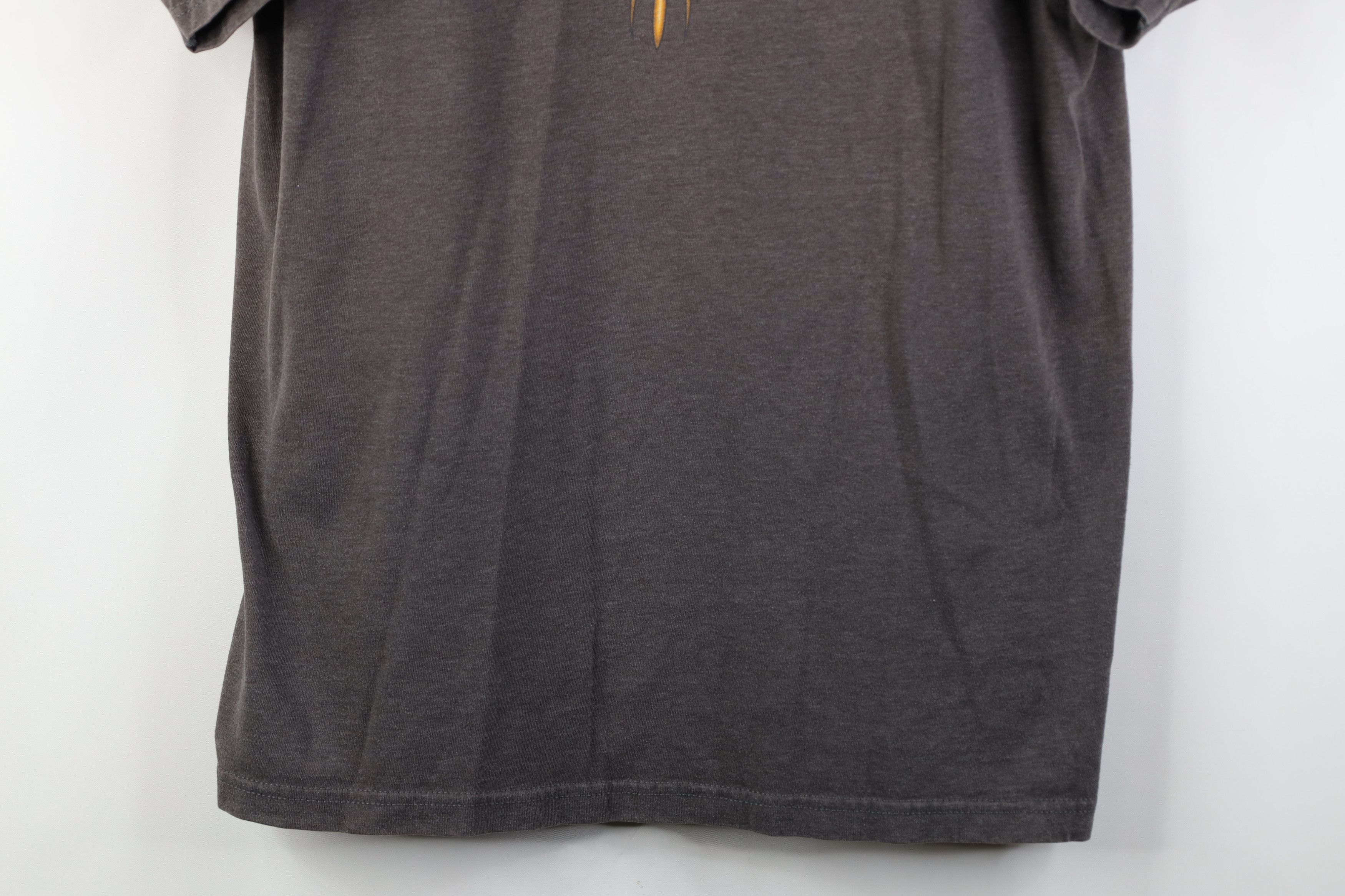 Harley Davidson Vintage Y2K 2001 Harley Davidson Spell Tribal T-Shirt Gray Size US L / EU 52-54 / 3 - 3 Thumbnail
