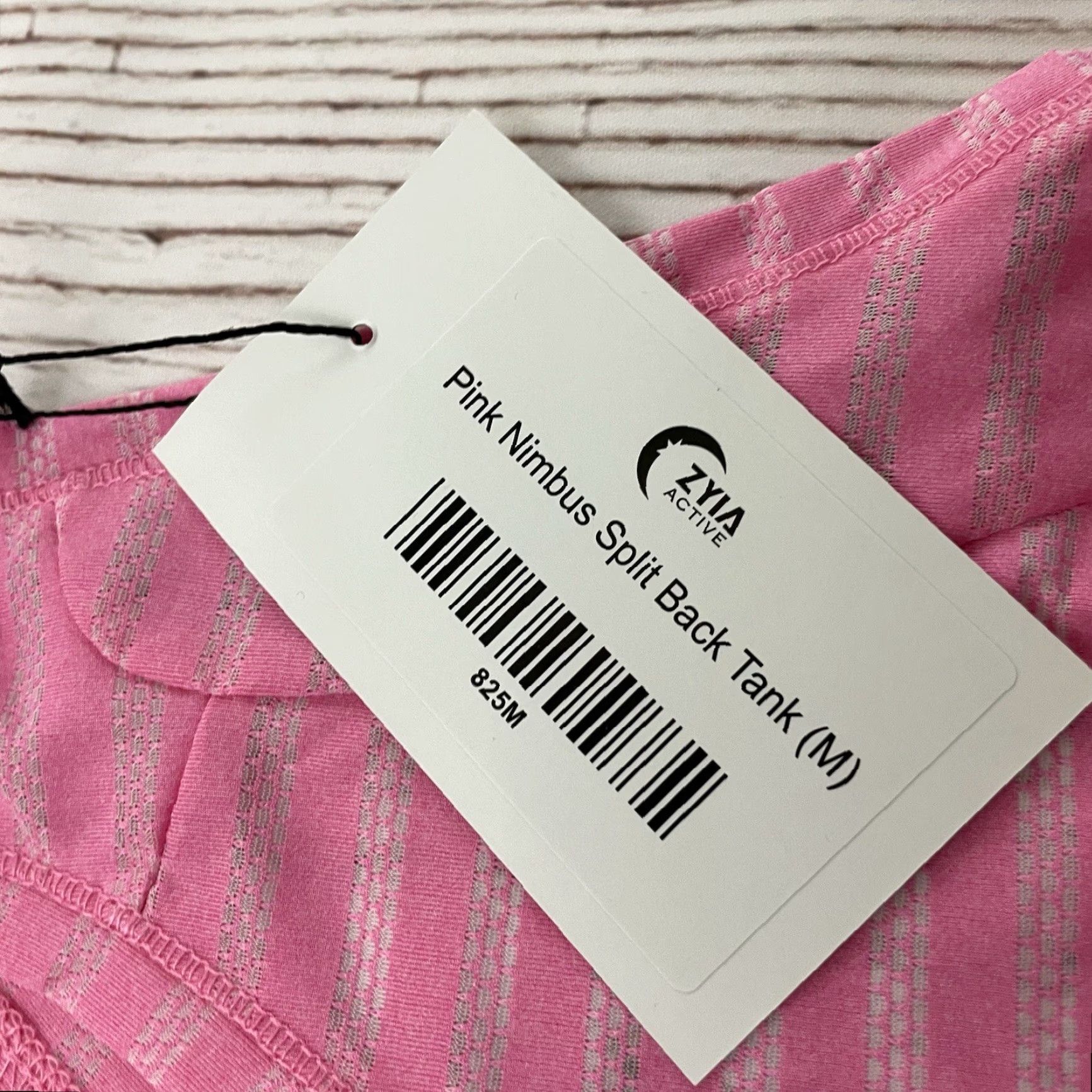 Pinko ZYIA Active Pink Nimbus Split Back Tank Top Women's M Blouse Shirt Pink Nimbus Split Back Tank Top Women's M Size M / US 6-8 / IT 42-44 - 3 Thumbnail