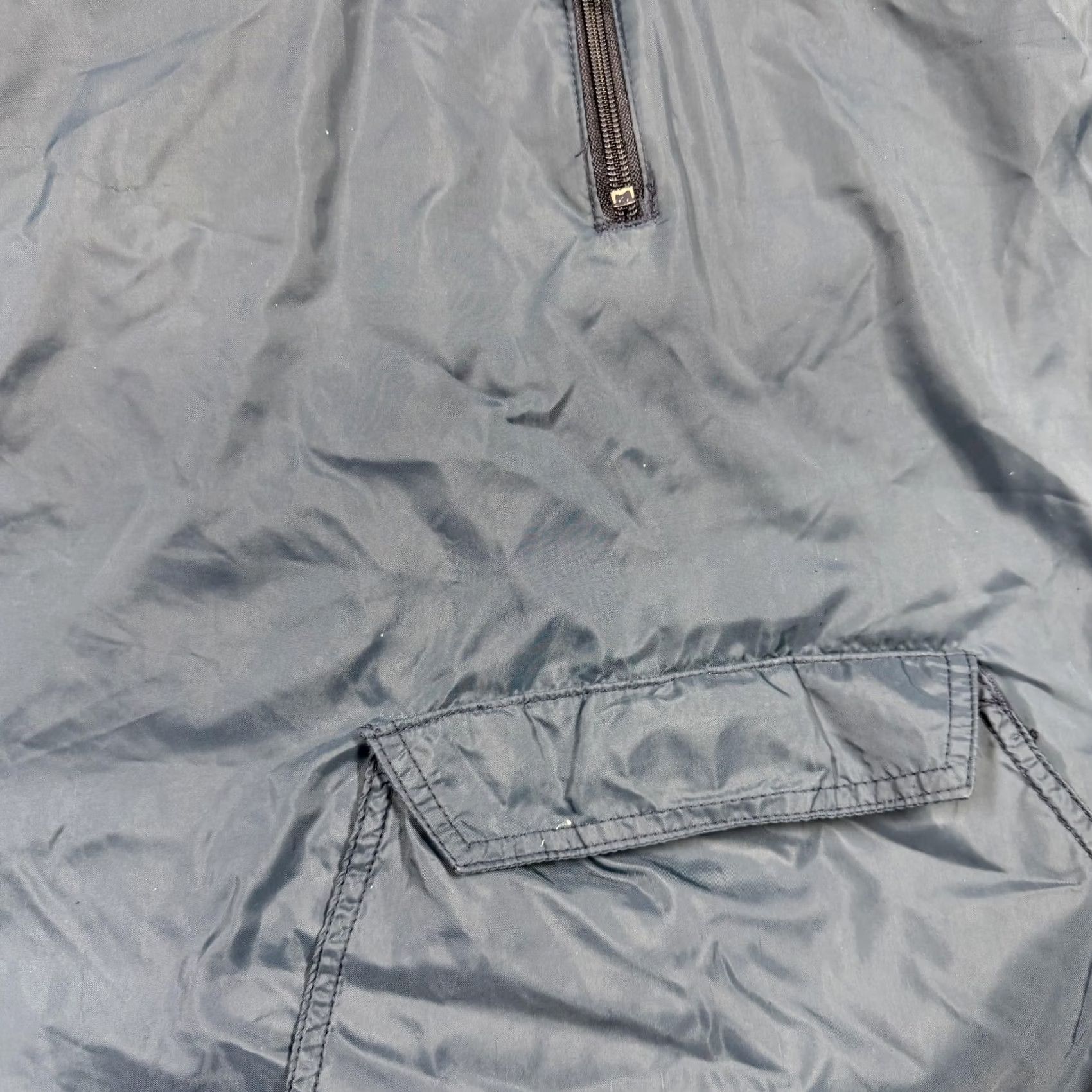Vintage VINTAGE King Louie Jacket Mens 2XL Blue Hooded Anorak College Lined USA Size US XXL / EU 58 / 5 - 4 Thumbnail
