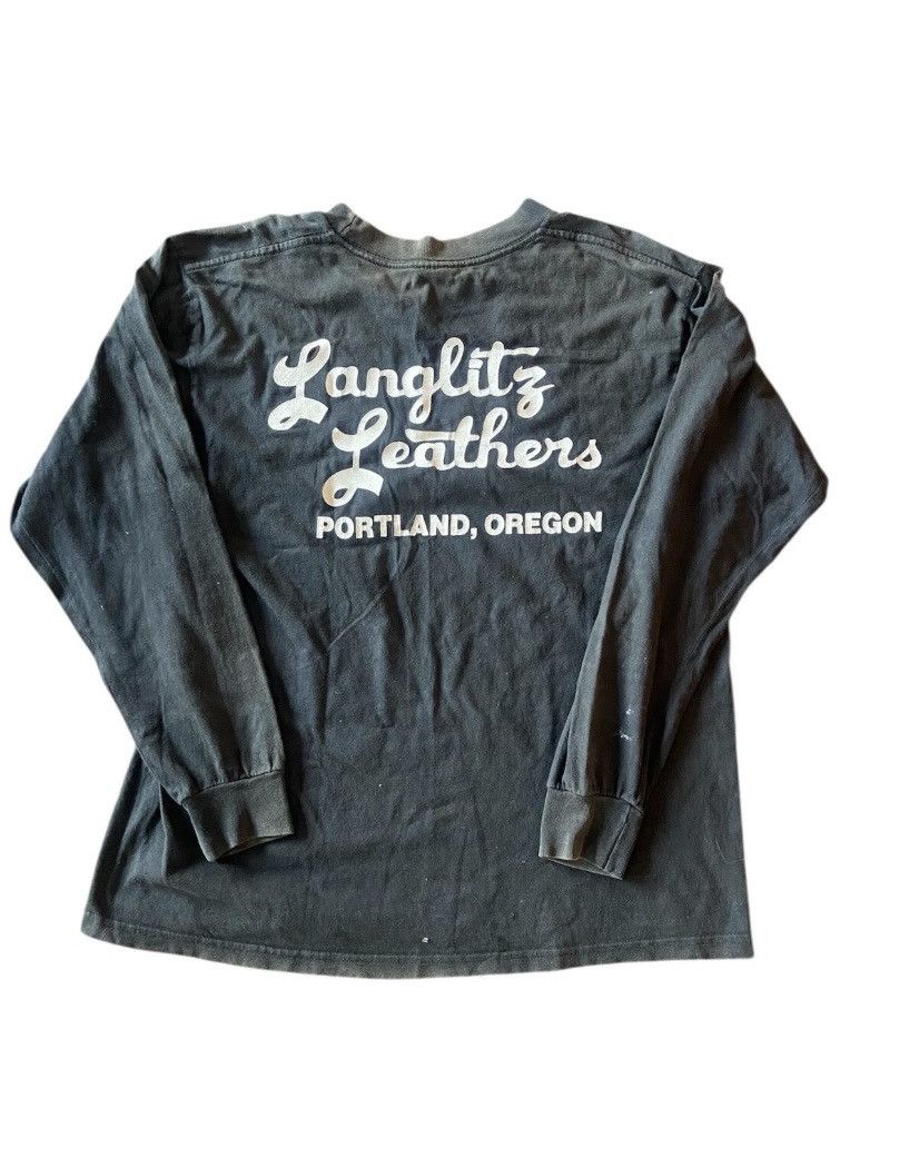 Other Langlitz Leathers Longsleeve T-Shirt Size US L / EU 52-54 / 3 - 4 Thumbnail