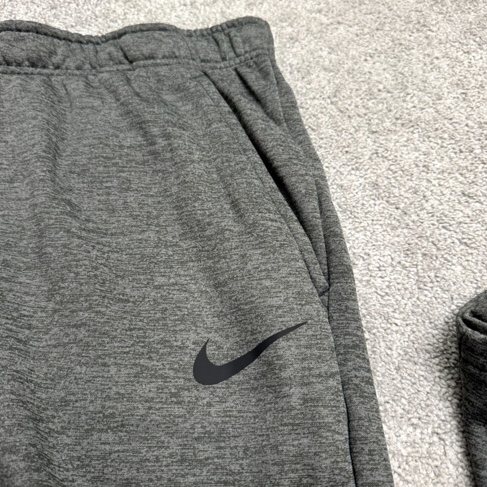 Nike Nike Therma-Fit Tech Fleece Sweatpants Mens XL Heather Gray Fleece Activewear Size US 36 / EU 52 - 5 Thumbnail