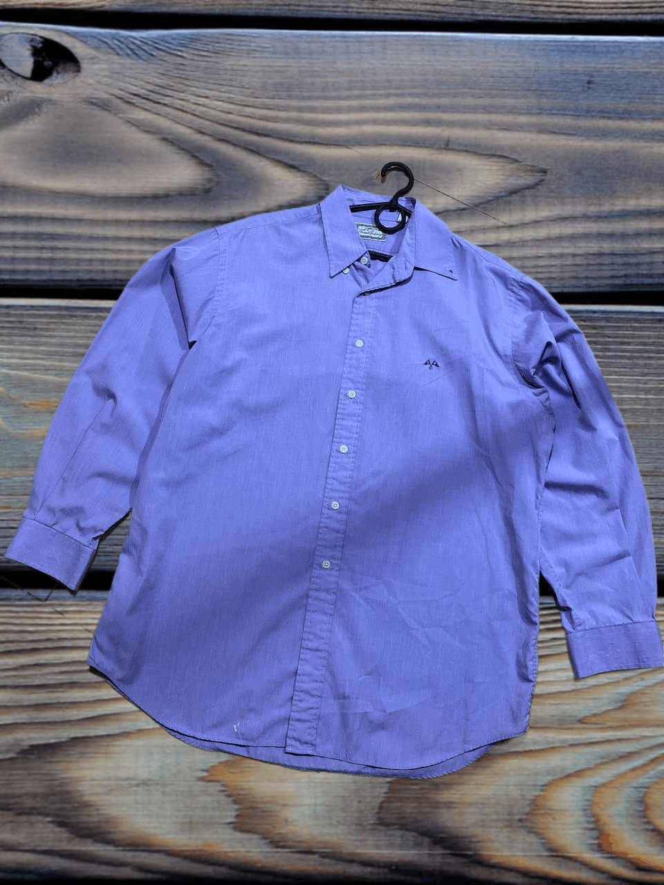 Burberry Y2K luxury shirt Thomas Burberry logo Vintage Size US L / EU 52-54 / 3 - 1 Thumbnail