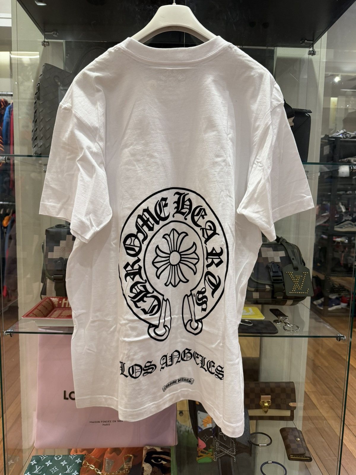 Chrome Hearts Chrome Hearts Los Angeles Horseshoe Tee Size US XL / EU 56 / 4 - 2 Thumbnail