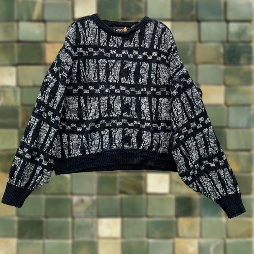 Vintage VINTAGE Sasson Sweater Womens XL Retro Chunky Fisherman Cable Knit Academia 90's Size XL / US 12-14 / IT 48-50 - 1 Thumbnail