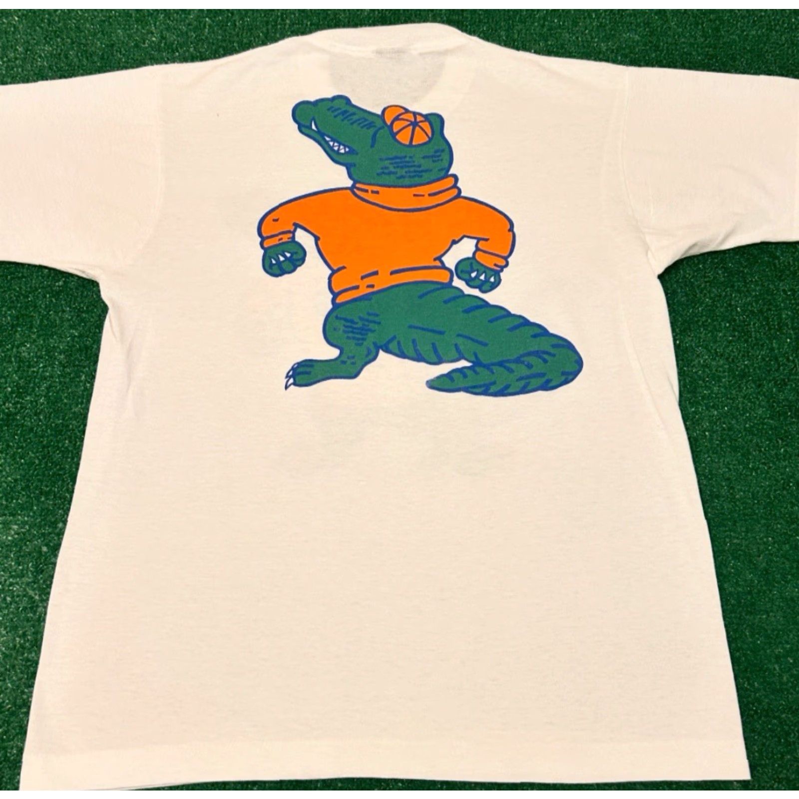 Vintage VINTAGE Florida Gators VTG Double-Sided Shirt Mens L University Of Florida 90s T-Shirt White 1990s Mens Size US L / EU 52-54 / 3 - 2 Thumbnail