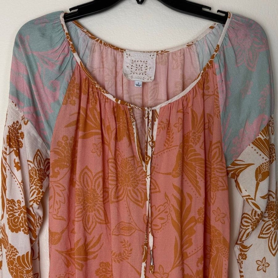 Johnny Was Johnny Was Waimea Mixed Print Peasant Top - Sc Size S / US 4 / IT 40 - 3 Thumbnail