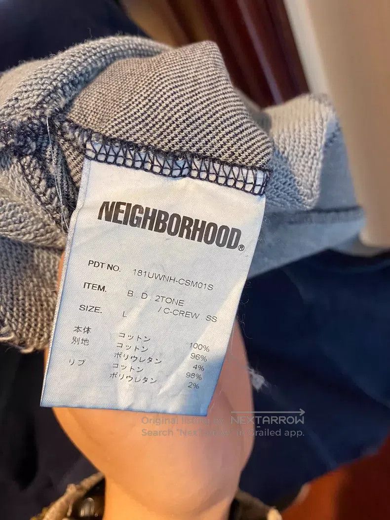 Neighborhood Neighborhood Indigo Dyed T-Shirt Size US L / EU 52-54 / 3 - 5 Thumbnail