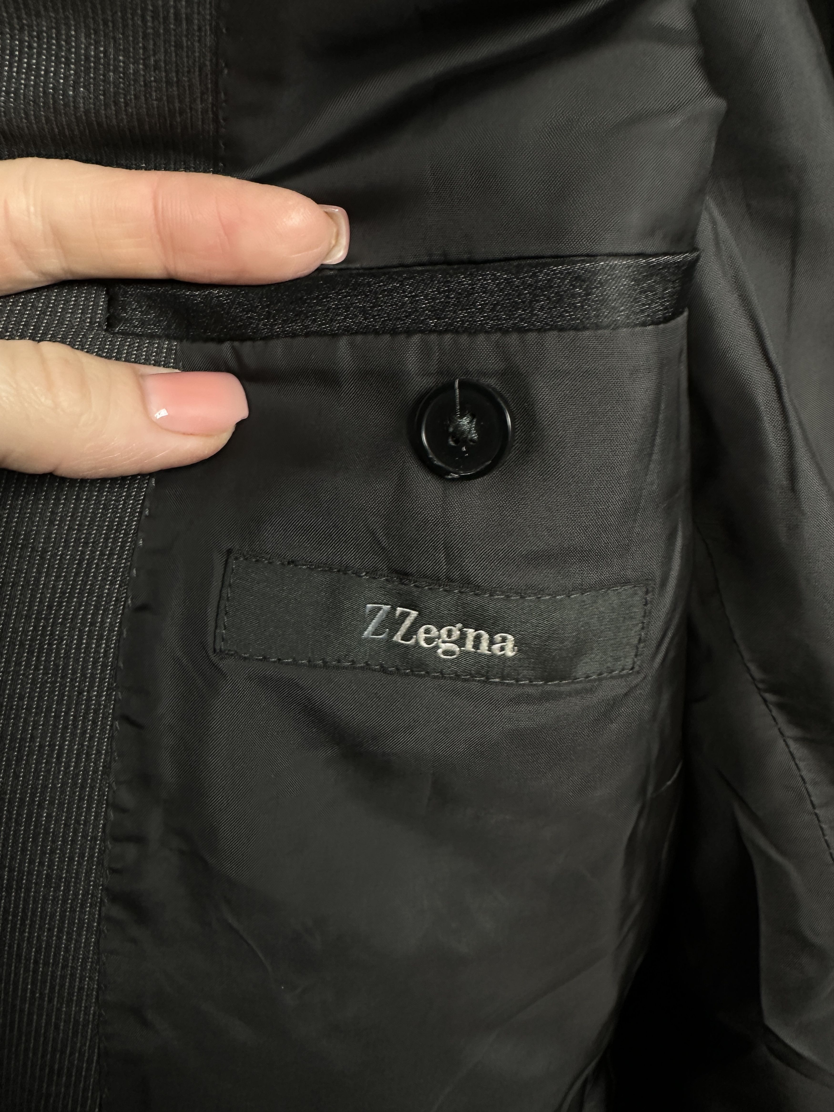 Z Zegna Z Zegna Mens Wool Blazer Jacket Size 50R Size 40R - 3 Thumbnail