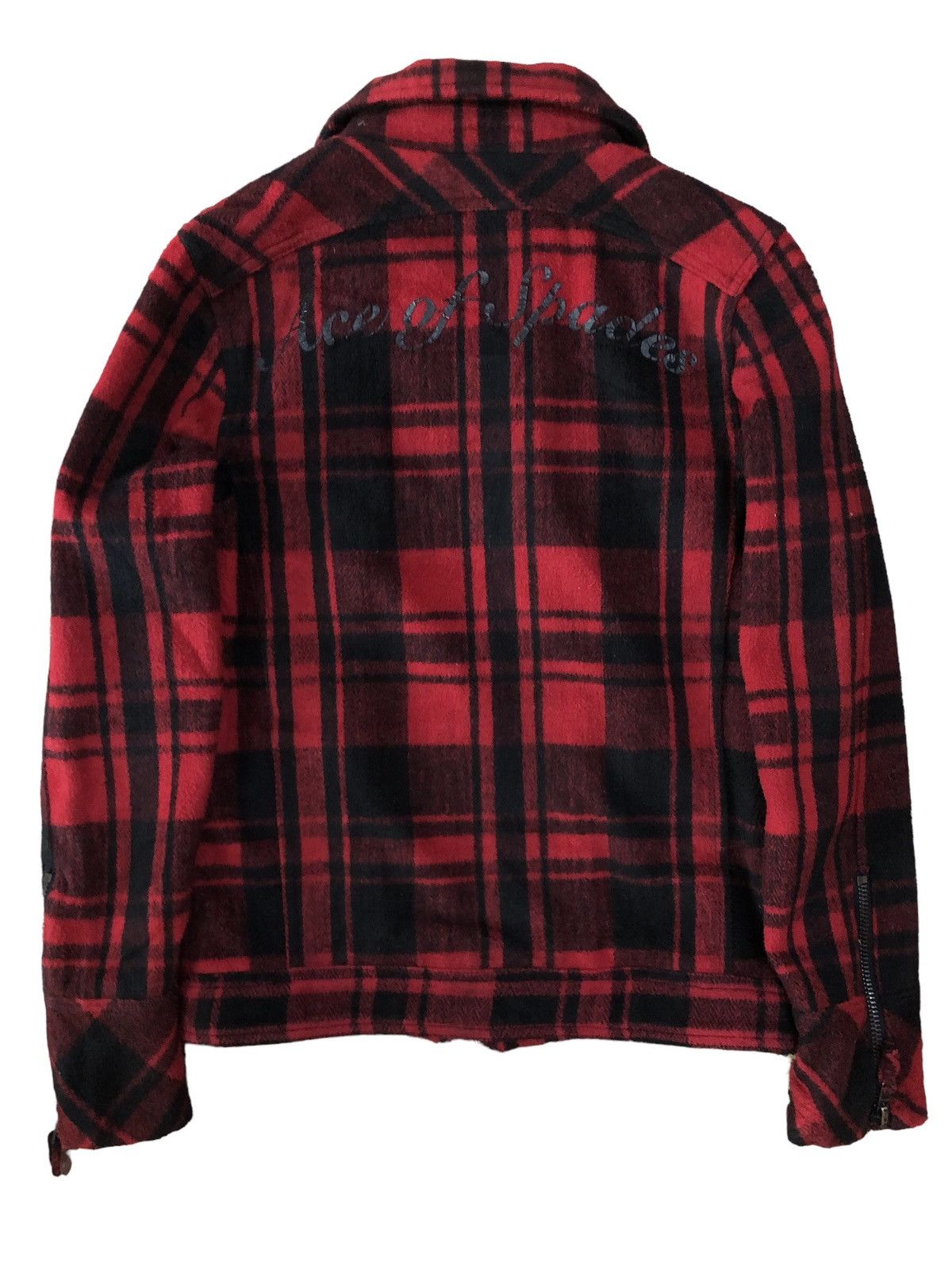 If Six Was Nine × JACKROSE Jackrose Red Tartan punk Rockabilly Style Jacket Size US S / EU 44-46 / 1 - 2 Thumbnail