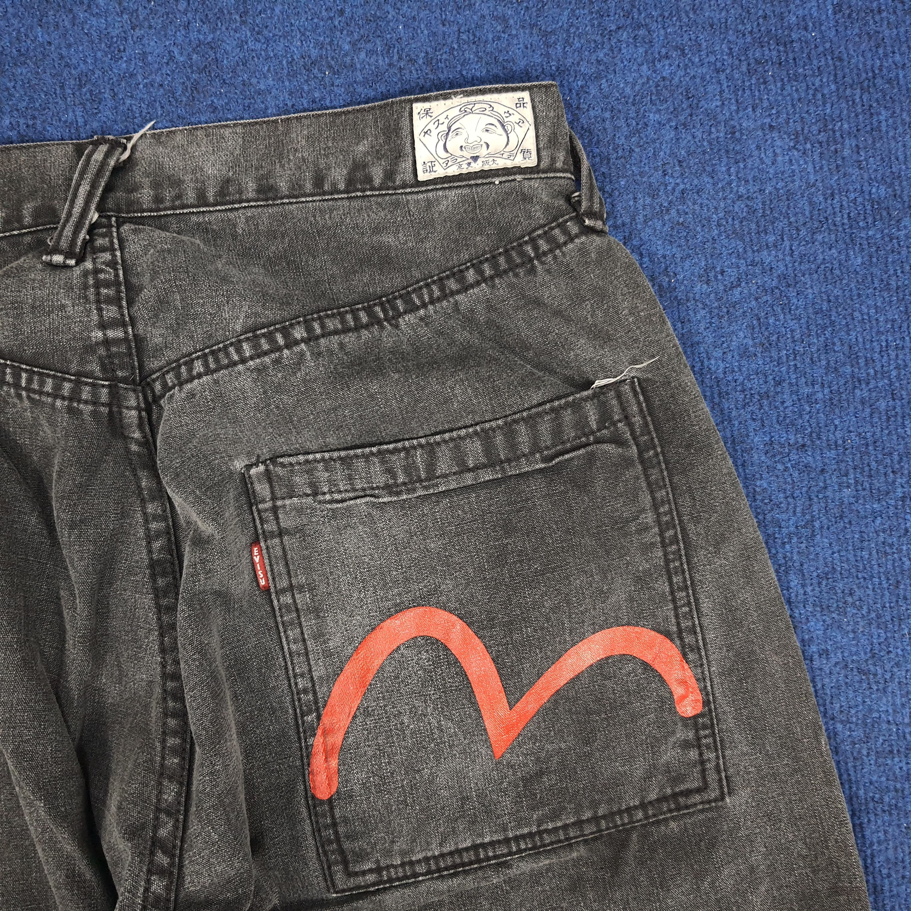 Evisu Vintage Evisu Japanese Brand Custom Red Daicock Denim Size US 30 / EU 46 - 4 Thumbnail