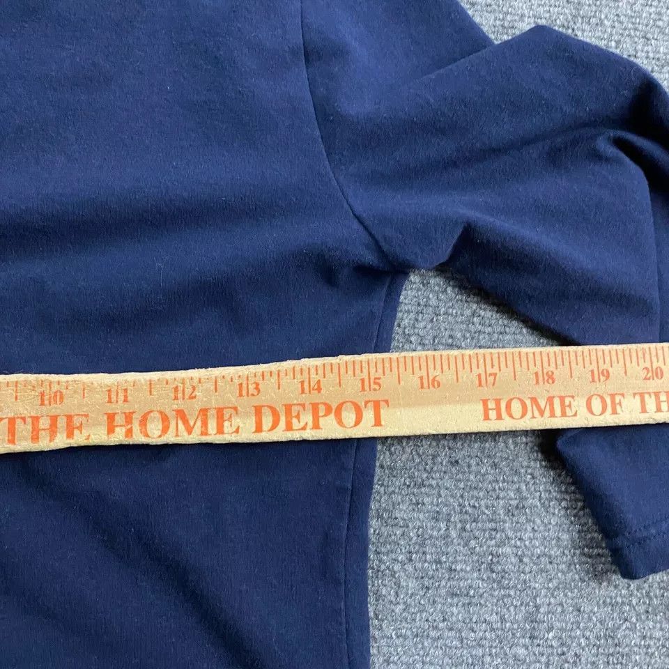 American Eagle Outfitters Vintage American Eagle Top Women's Juniors Medium Navy Blue Size M / US 6-8 / IT 42-44 - 6 Thumbnail