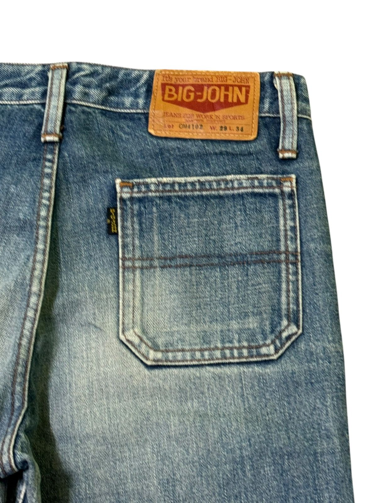 Big John × Vintage FLARED VINTAGE BIG JOHN BELL BOTTOM BOOTCUT JEANS Size US 28 / EU 44 - 12 Thumbnail