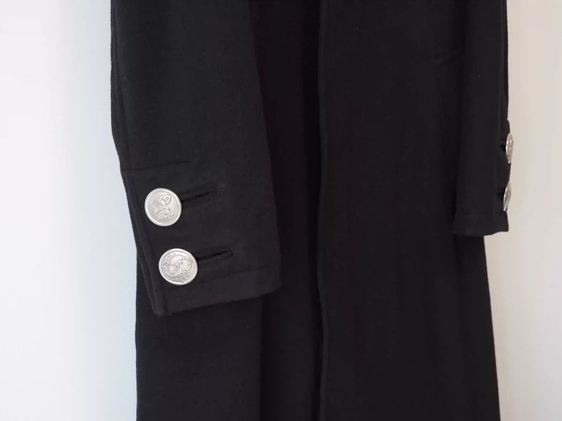 Yohji Yamamoto YohjiYamamoto2019AW large silver buckle zipper coat-2505 Size US M / EU 48-50 / 2 - 4 Thumbnail