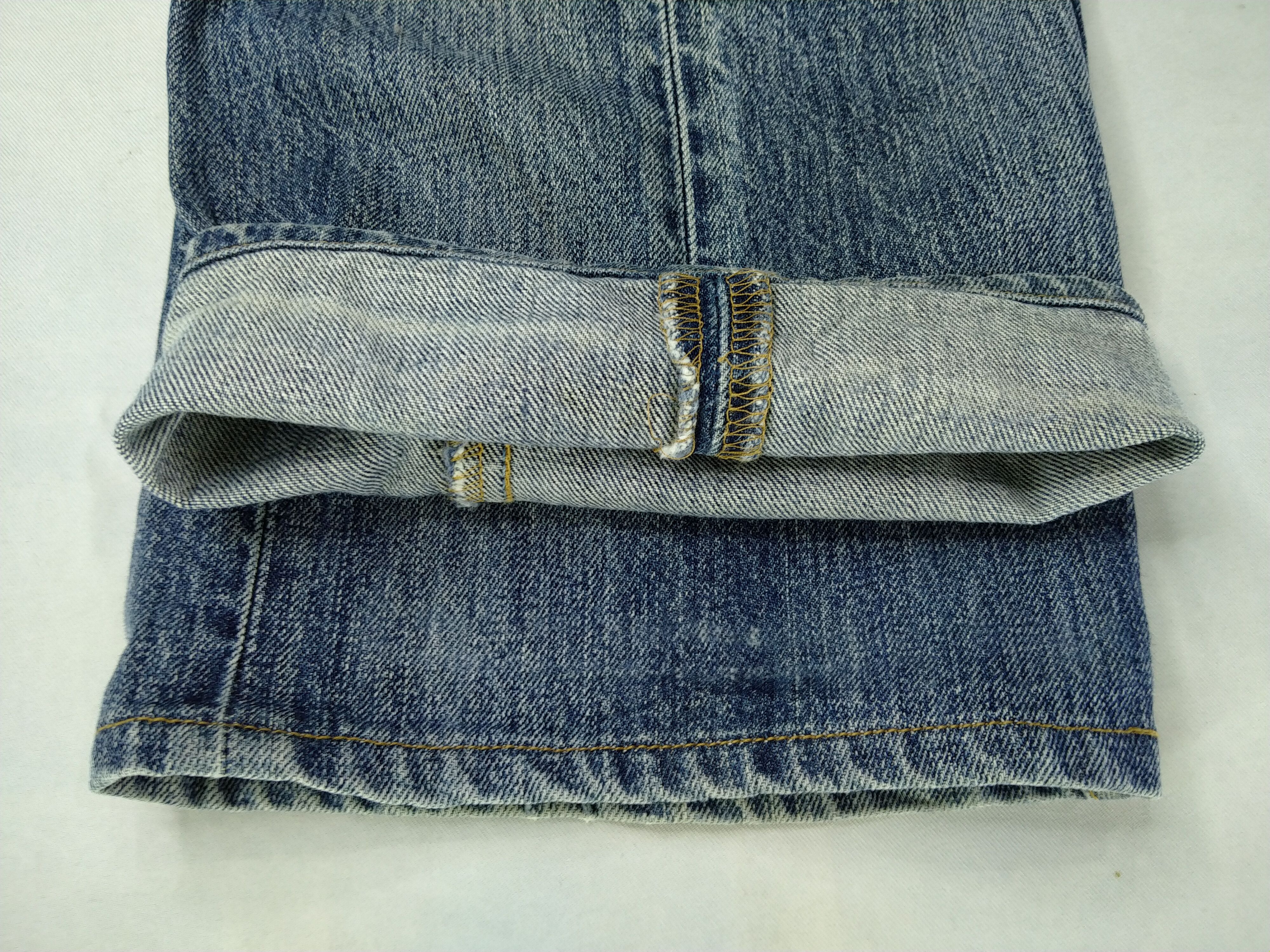 Japanese Brand Blue Distressed Vintage Levi's 501 34x26.5 Denim -JN257 Size US 34 / EU 50 - 15 Thumbnail
