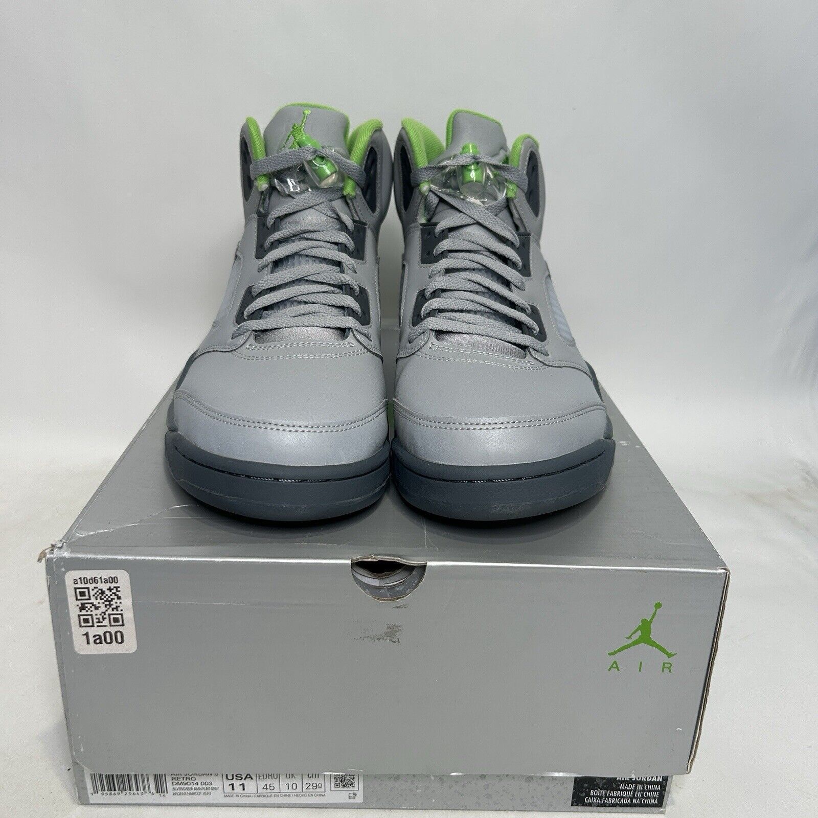 Nike Nike Air Jordan 5 Retro “Green Bean” 2022 Size US 11 / EU 44 - 2 Thumbnail