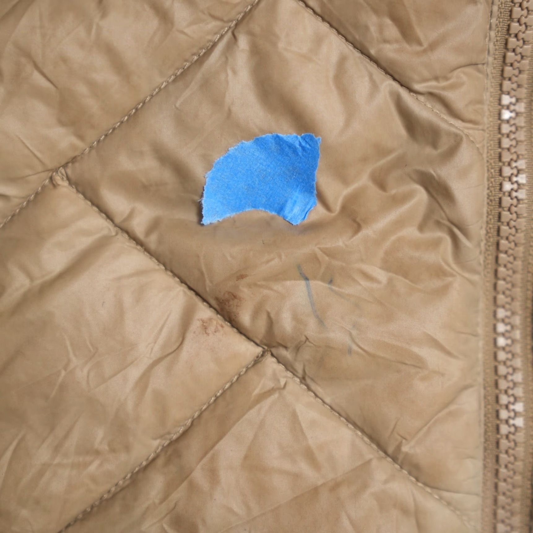 London Fog London Fog Puffer Jacket Womens Large Beige Zip Size L / US 10 / IT 46 - 7 Thumbnail