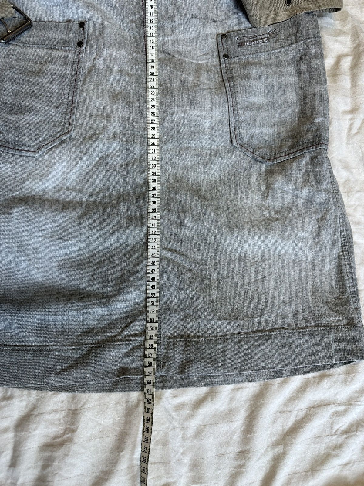 Diesel Diesel Skirt Vintage Y2K Belted Denim Knee-Length Size 32" / US 10 / IT 46 - 5 Thumbnail