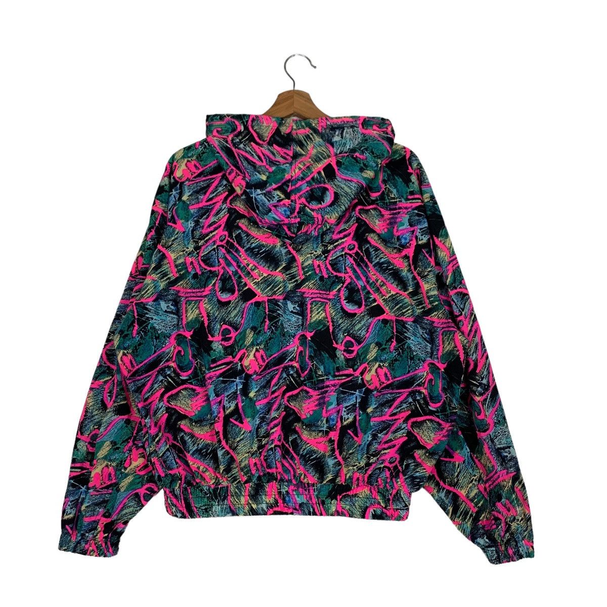 Japanese Brand CENTER CLEASE Colorful Zipper Hoodie Jacket #0510-C23 Size US M / EU 48-50 / 2 - 17 Thumbnail